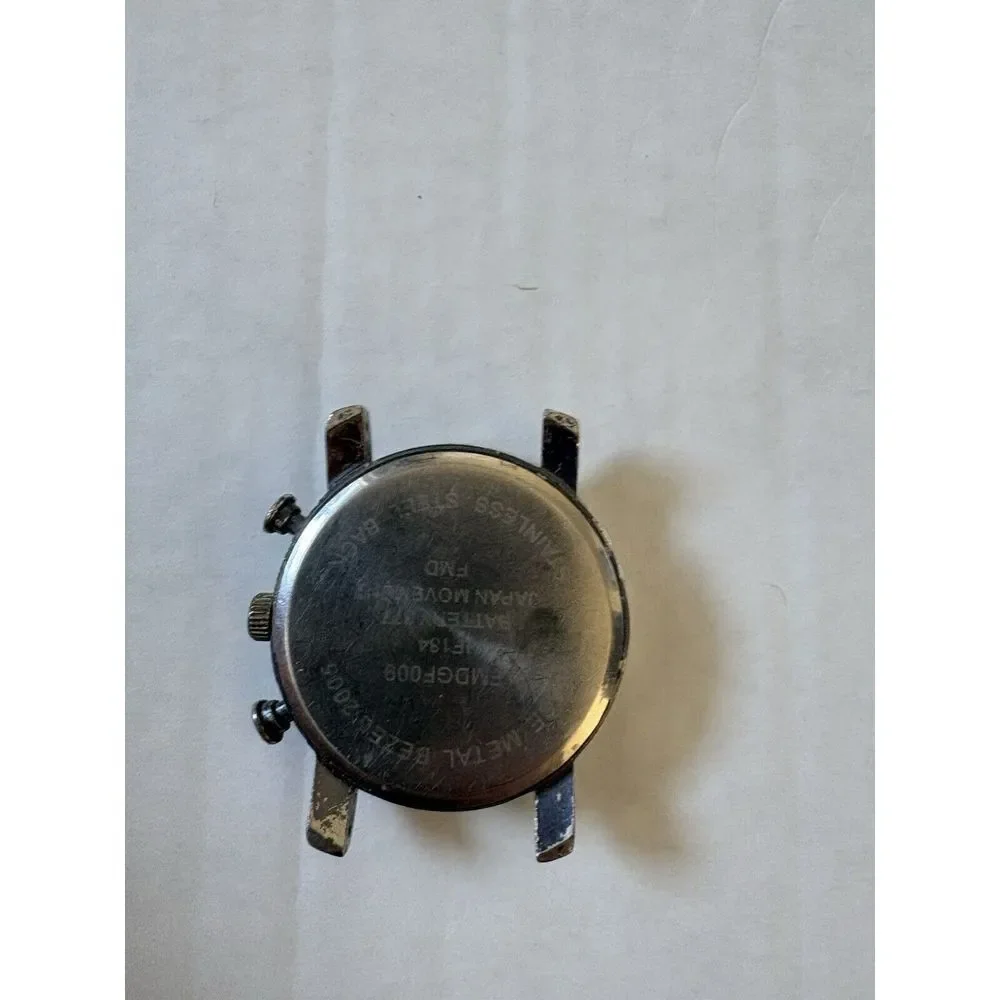 FMD FMDGF009 No Band Blue Quartz Analog Men's‎ Watch For Parts